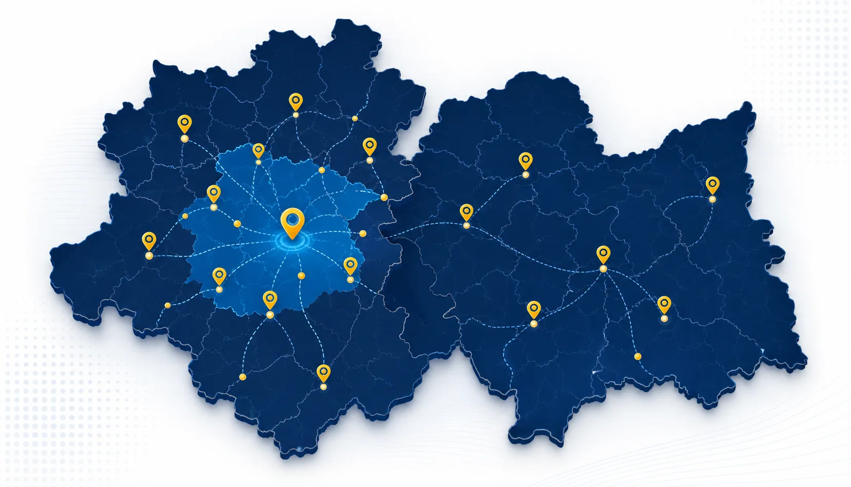 Obszar działania BIKLIN dla mycia przeszkleń