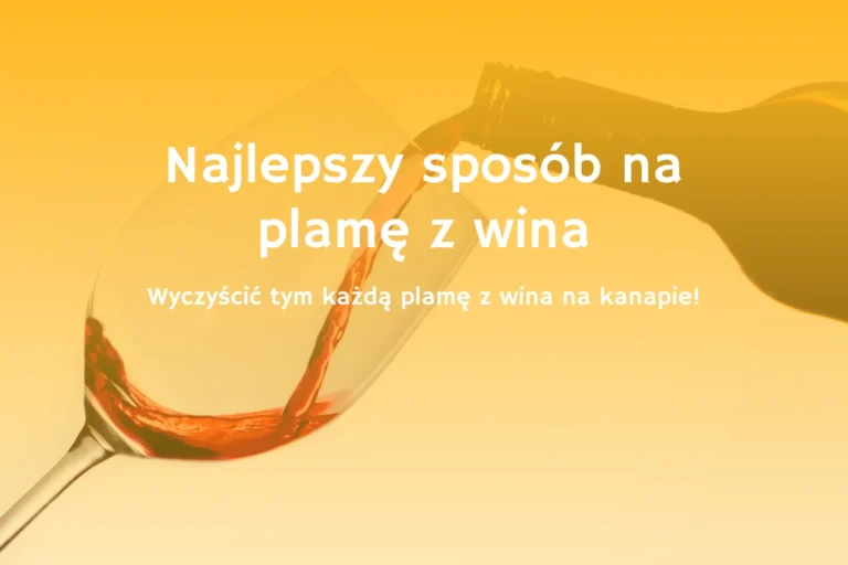 Baner - najlepszy sposób na usunięcie plamy z czerwonego wina